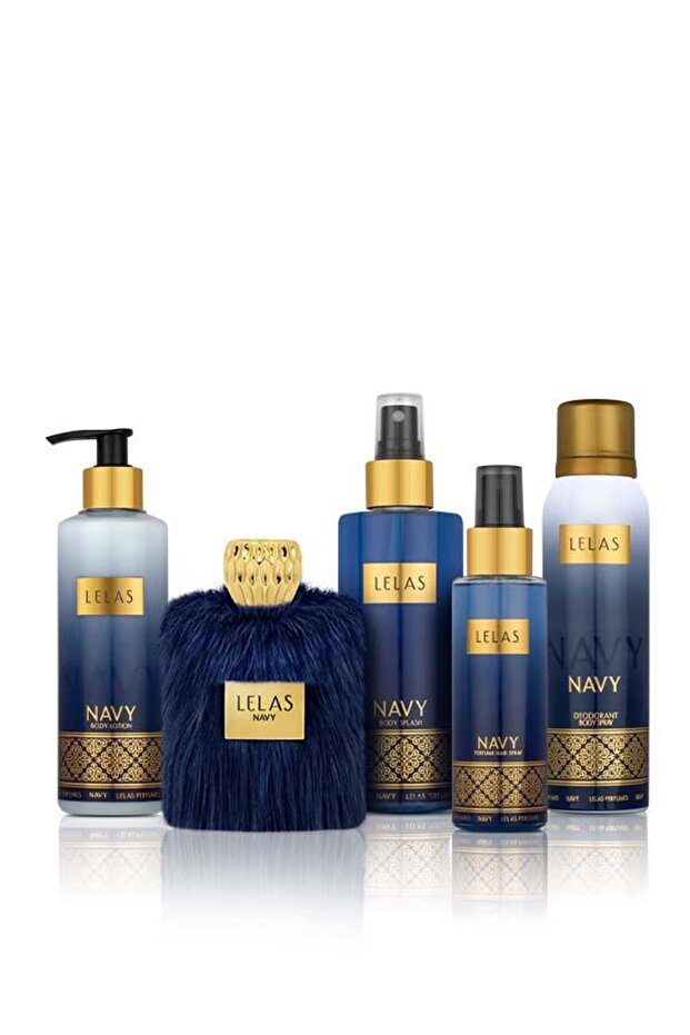 Navy Red 5 Piece Gift Box Eau De Parfum 1573